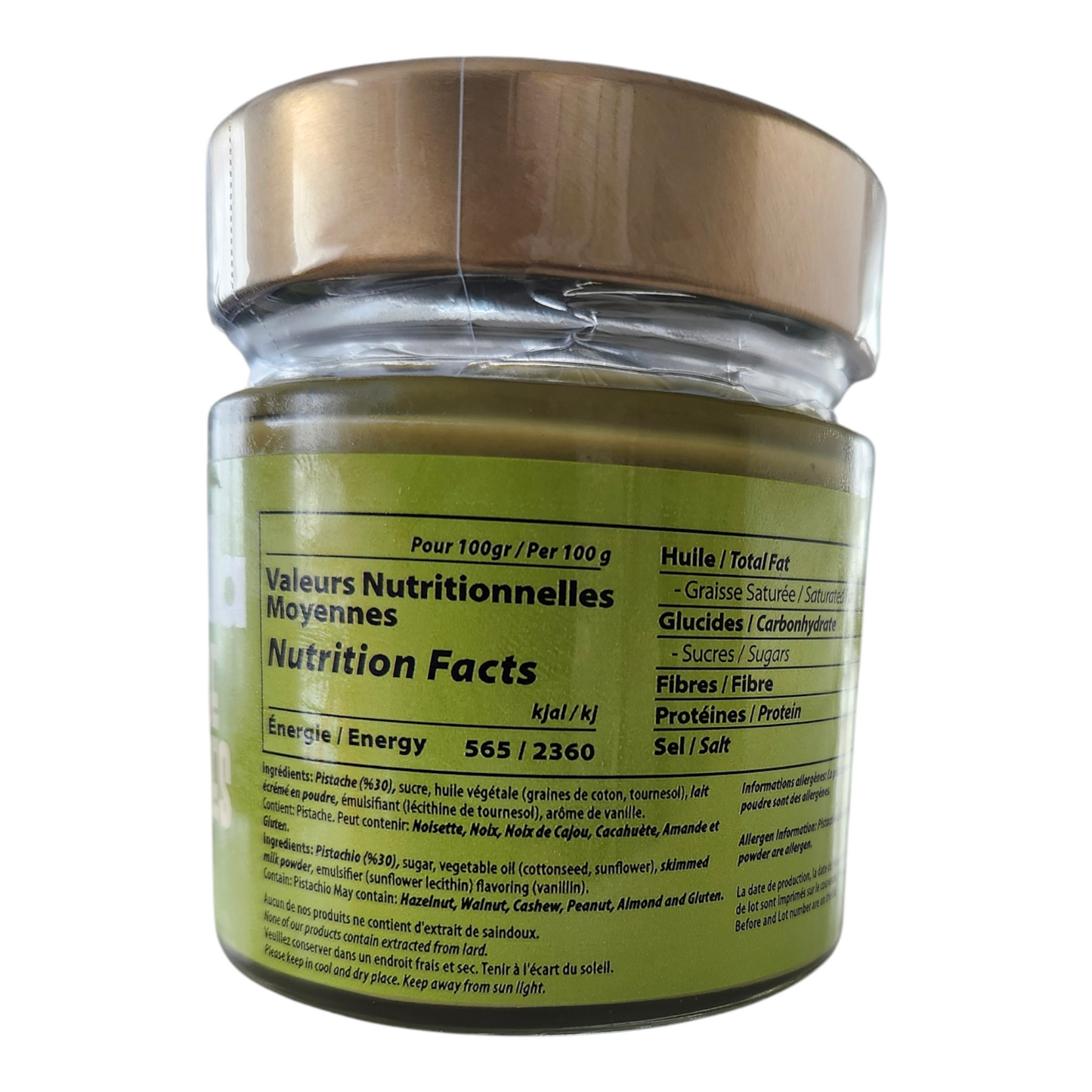 Antebella Pistachio Cream Spread, 200g, 30% Pistachios