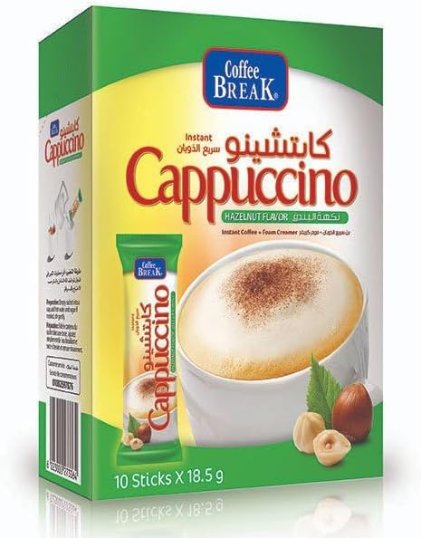 Coffee Break Cappuccino Hazelnut - 8 Sachet, 18.5 gm