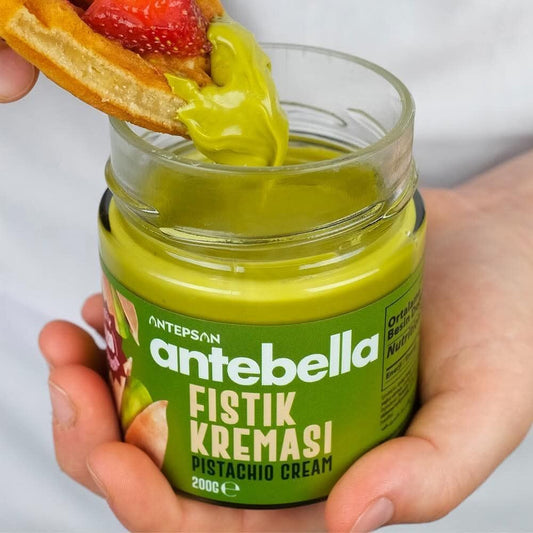 Antebella Pistachio Cream Spread, 200g, 30% Pistachios