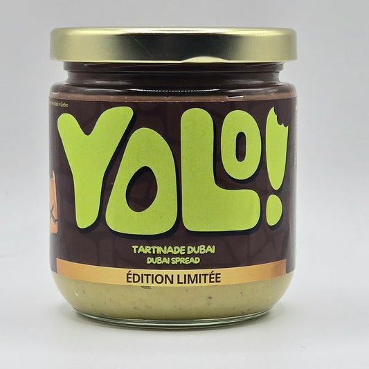 Dubai Chocolate Spread mix with pistachio cream, chocolate and kataifi, 250g