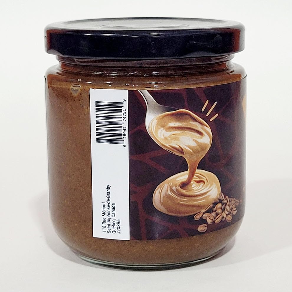 YOLO Hazelnut, Coffee and Milk Chocolate Spread, Preservative-Free, Made in Quebec, 250ml