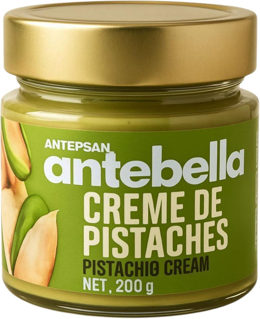 Antebella Pistachio Cream Spread, 200g, 30% Pistachios