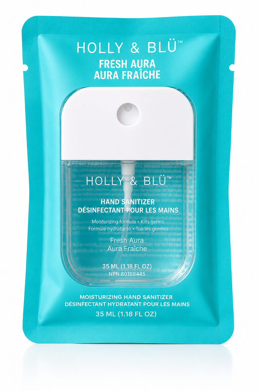 Holly & Blü Fresh Aura Moisturizing Hand Sanitizer, 35 mL
